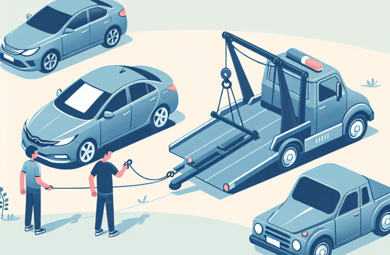 Jak prawidłowo holować auto? Praktyczny przewodnik dla kierowców