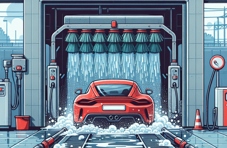 Jak myć auto na myjni – Poradnik dla miłośników motoryzacji