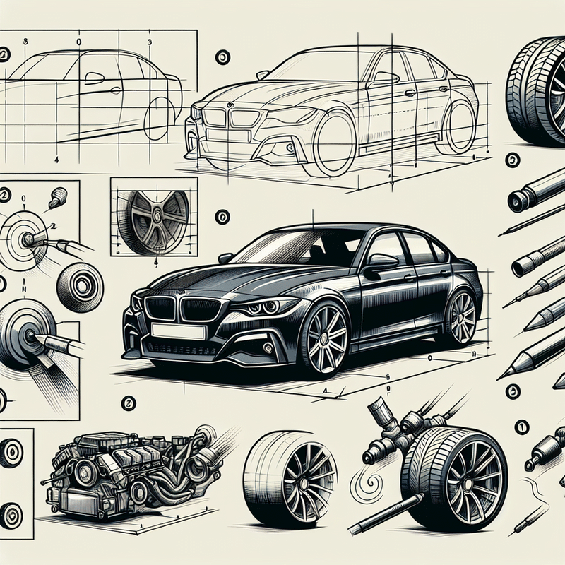 jak narysować auto krok po kroku