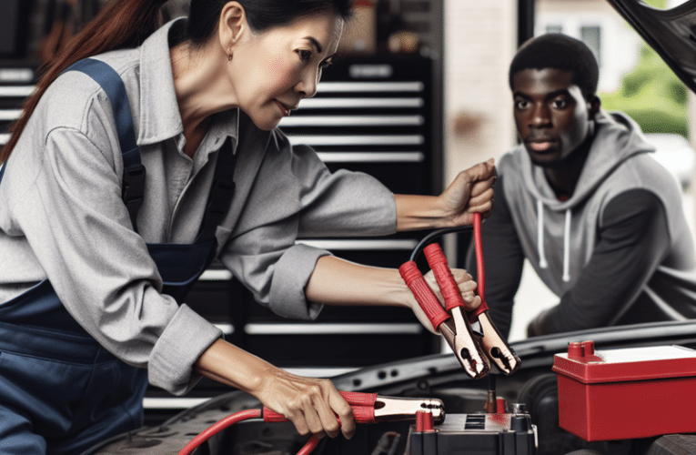 Jak odpalić samochód z kabli: Prawidłowa kolejność podłączania przewodów