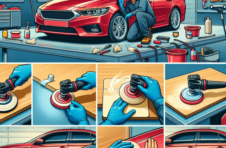 Jak polerować auto? Praktyczny przewodnik po przygotowaniu powierzchni samochodu przed polerowaniem